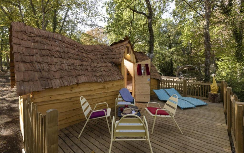Camping Ushuaia Villages Au Bois Joli Andryes Exterior foto