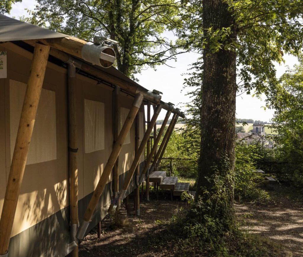 Camping Ushuaia Villages Au Bois Joli Andryes Exterior foto